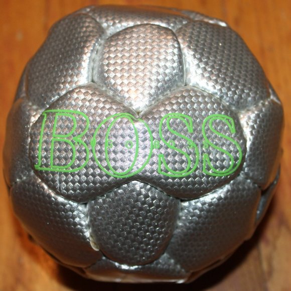 Vintage 90s Hugo Boss Half Zip Sweater + Shorts +Promo Ball - Picture 12 of 13